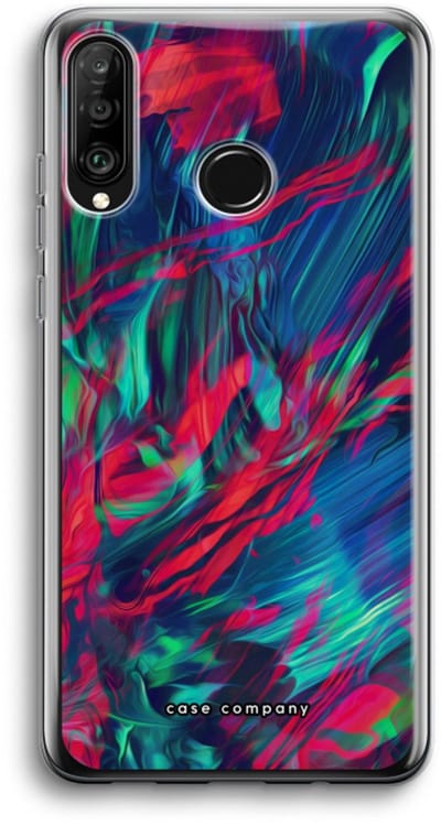 Case Company® - Hoesje geschikt voor Huawei P30 Lite hoesje - Pilgrims Of The Sea - Soft Cover Telefoonhoesje - Bescherming aan alle Kanten en Schermrand