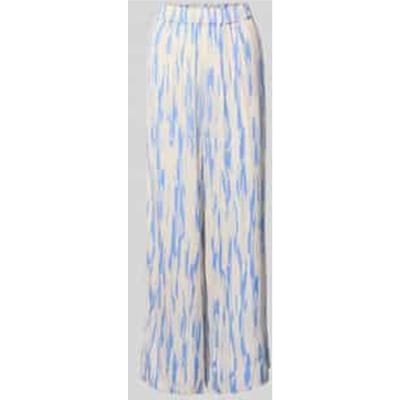 High waist broek met elastische band, model 'BAELA'
