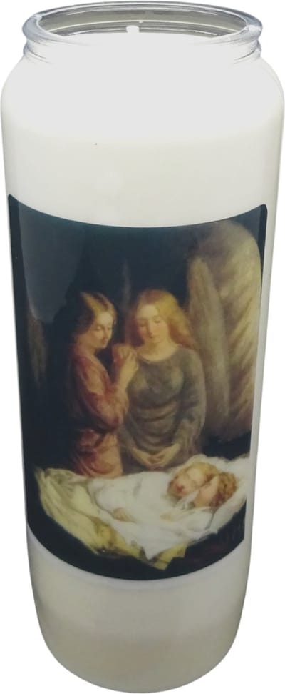 Noveenkaars Engelen 014 - 9 dagen brander (5 stuks)