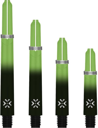 BULLET SHAFTS 28MM BK / GN