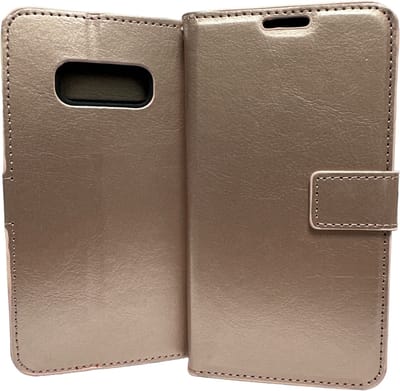 Portemonnee Book Case Hoesje Geschikt voor: Samsung Galaxy S10E - rosegoud