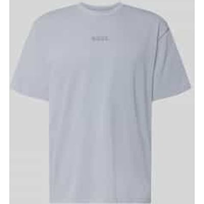 relaxed fit T-shirt van puur katoen model 'TEE 10'