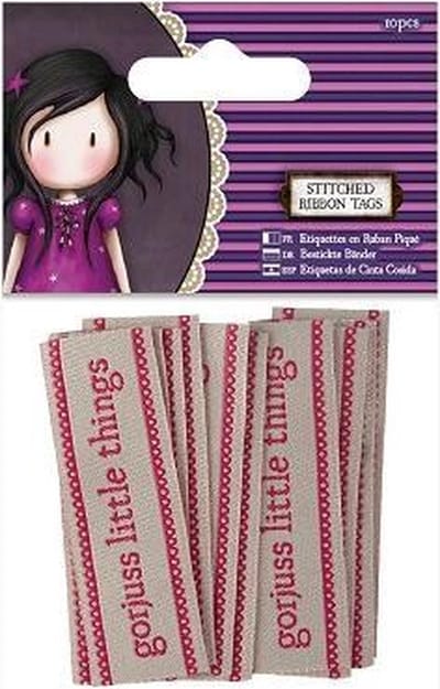 Stitched Lint Tags (10stuks) - Santoro