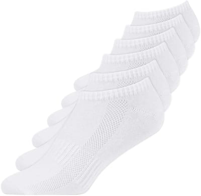SNOCKS Premium Sneakersokken - Sneakersokken Heren & Dames - Footies Unisex - Zacht & Ademend - 6 Paar