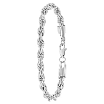 Lucardi Dames Ahava armband - Staal - Armband - Cadeau - 20 cm - Zilverkleurig