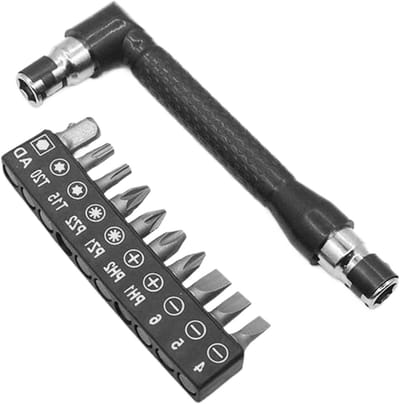 Mini Ratchet Set - Schroef Aanscherping Tool - Reparatie Werkzaamheden - Gelegeerd Staal - 11 x 3.5 cm - Niet gespecificeerd