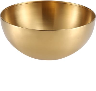 Saladeschaalset (set van 6) – Mengkommen van roestvrij staal – Multifunctionele kommen – Geschikt voor bakken, kneden, mengen en koken – Hittebestendig, vaatwasserbestendig en duurzaam – 28 x 28 x 13 cm