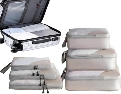 Reis Koffer Organizers - Opbergzakken Set - Bagage Ordenen - Ruimte Besparend - 6 Delig - Uniek