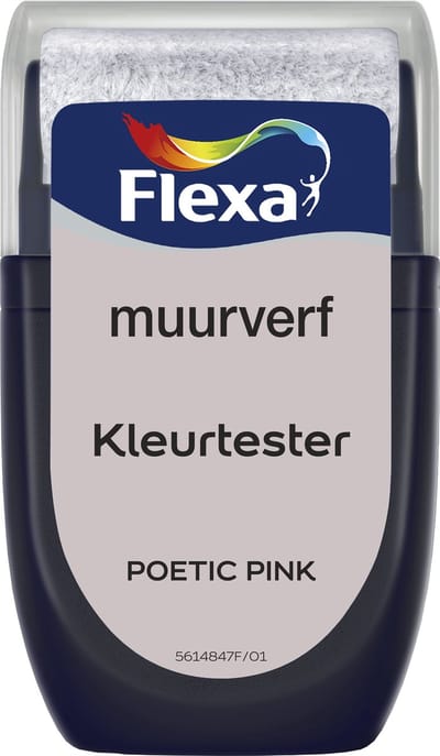 Flexa - Kleurtester Muurverf - Poetic Pink - 30 Ml