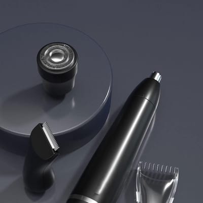 Neus Haar Trimmer - Gezichtshaar Verwijderaar - Persoonlijke Verzorging - Hygiënische Reiniging - Zwart