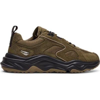 Steve Madden Serpent-h Sneakers Olive Suede Taglia: 40 | Sneakers Outlet | Uomo | Verde