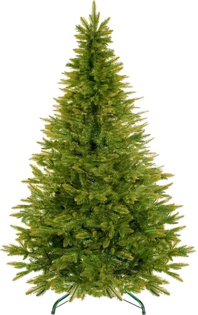 Springos Kunstkerstboom | Natuurlijk Sparrenhout | 180 cm | Zonder Verlichting