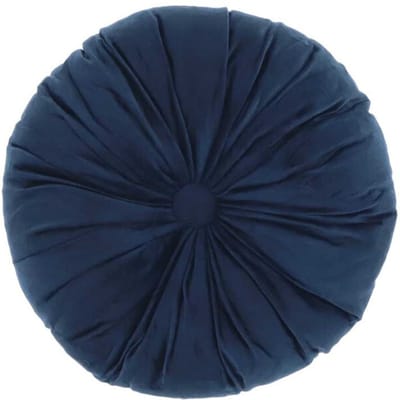 Unique Living - Kussen Basics - Ø40 cm - Blauw