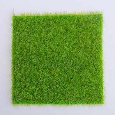 Nep Gazon Gras - Kunstgras Miniatuur - Poppenhuis Decor - Handgeschilderd Ornament - Klein - Groen