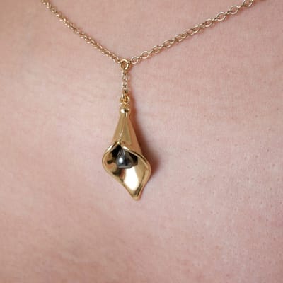 Sylvie Monthulé | Gold Belly Chain | Arum Flower size XS size XS