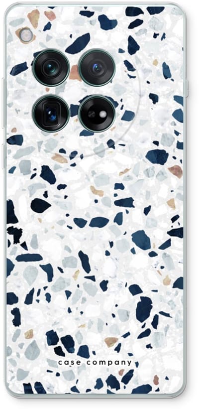 Case Company® - Hoesje geschikt voor OnePlus 12r hoesje - Terrazzo N°1 - Soft Cover Telefoonhoesje - Bescherming aan alle Kanten en Schermrand