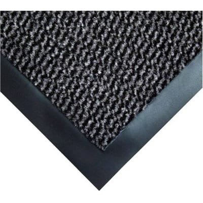 COBA Europe VP010607C VP010607C inloopmat Vyna-Prush zwart/grijs (Stukgoed) 1 m