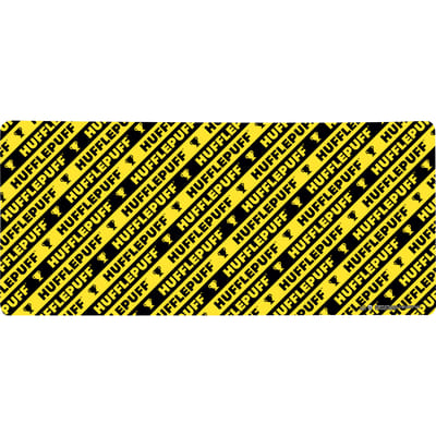 Harry Potter Hufflepuff Pattern Gaming Mouse Mat - Large