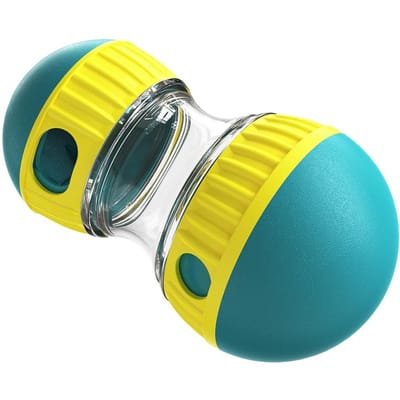 Jouet pour chien, petit, moyen et grand gabarit, alimentation lente, améliore le QI, entraînement en intérieur, jouets pour chiots, chihuahuas, beagles, fournitures pour animaux de compagnie bleu
