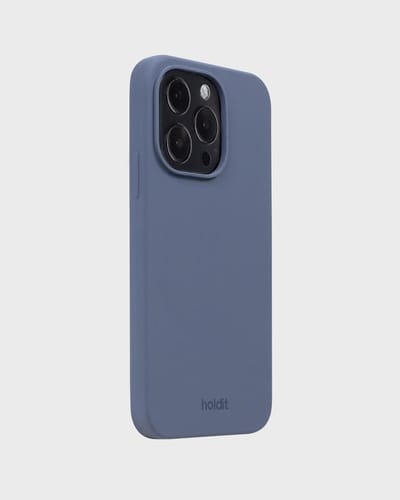 Holdit Silicone Case voor de Apple iPhone 14 Pro - Pacific Blue