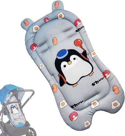 Kinderwagen Inzetstuk - Baby Zitje - Comfortabel Reizen - Drielaags Verdikt - 73 x 36 cm - Uniek