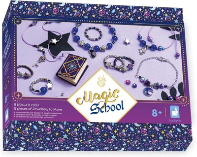 Sieraden maken set - Creatieve knutselkit - Fijne motoriek oefenen - Thema heksen en magie