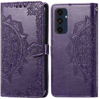 imoshion Hoesje - Geschikt voor Samsung Galaxy A16 (4G) / A16 (5G) - Mandala Bookcase - Paars