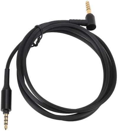 Dailygoods- Geluidskabel 1,5 m - 3,5 mm/4,4 mm - OFC Kernen - Verliesloos Geluid - Compatibel met WH 1000XM5 - Hoofdtelefoon Kabel - Hoofdtelefoonkabel