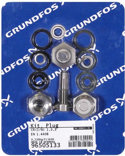 GRUNDFOS Reserveonderdelen Kit Stop voor CR(I/N)1,3+5, 96505133