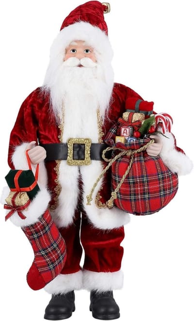 Kerstman 17 Inch 435 cm Hoogte Kerstmannen Seizoensgebonden Kerst Kerstboom Decoratie Kerstboom Versiering Cadeau Feest