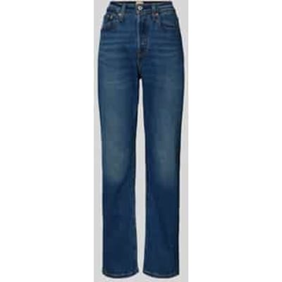 straight fit jeans van katoenmix model '501®'