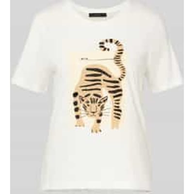 T-shirt met motiefprint