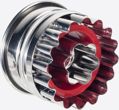 Westmark uitsteekvorm uit rvs rosette 5.3x4.1x2.2cm