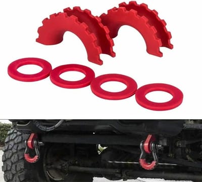 Ringdirection Insistor voor D D, bescherming van aanhangwagen bumper met afdichting voor 3/4" of 5/8", rode triggerlus en duurzame bevestiging