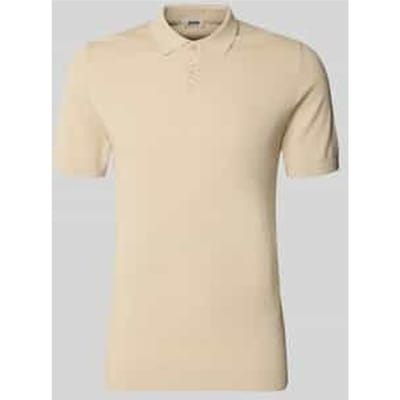 slim fit poloshirt met structuurpatroon model 'TRITON'