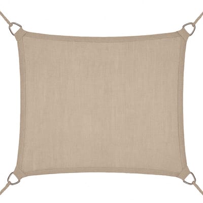 Cohoso® Schaduwdoek Jute Handgemaakt - 130x390cm - Zonwering Tuin - Terras en Balkon - Schaduwnet - Vierkant - Natuurlijk - Jute - Kokosnet