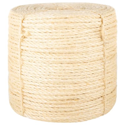 vidaXL - Touw - 6 - mm - 25 - m - 100% - sisal