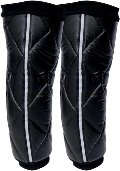 Warme Beenwarmers - Motor Kniebeschermers - Fietsen Beschermen - Winddicht Waterdicht - Extra Lang - Zwart