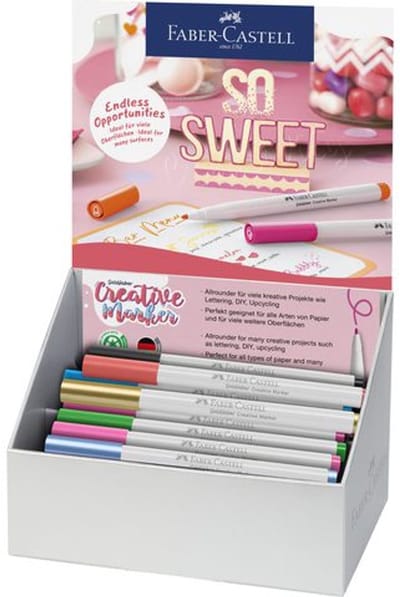 Marker creatief Faber Castell Goldfaber 1.5 display a 50 stuks