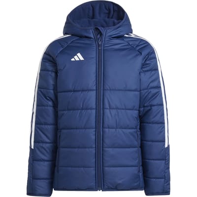 adidas Jas Kinderen Tiro 24 Winter Blauw - Maat 116cm