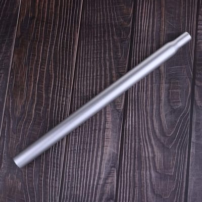 Fiets Zadelpen - Zadelbuis Onderdeel - Fietsonderhoud - Lichtgewicht Aluminium - 27.2mm Diameter - Zwart