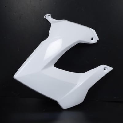 linkerschep p2r voor derbi 50 senda r motorfiets glanzend wit nieuw