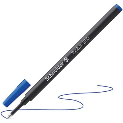 Rollerpenvulling schneider 850 m blauw - 10 stuks