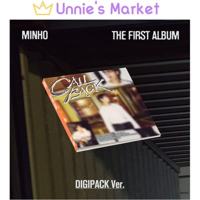 Minho (ShiNEE) - 1e album CALL BACK (Digipack Ver.) 2PCS