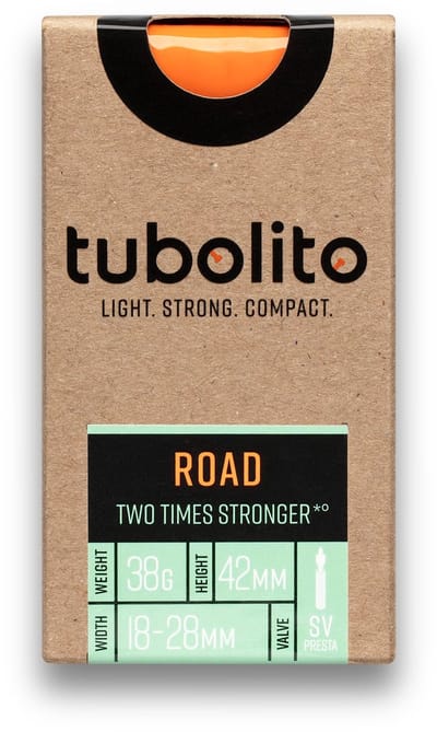Binnenband Tubolito Road 700x18/32c - Sv42 - SV 42mm Orange
