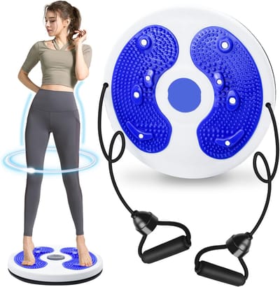 Beentrainer - Taille Twister Schijf - Taille-draaien voor fitness- Twist Waist Disc Board Balance Boards-taille-afslanken met buikmachine- buiktrainingsmachine
