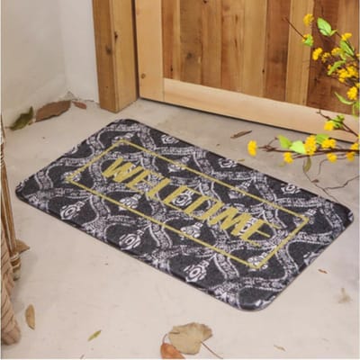 Vloermat Draadring PVC Badkamer Keuken Deurmat Duurzaam en Stabiel Antislip Stofverwijdering Deurmat 40*60