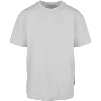 Build Your Brand - Heavy Oversized T-Shirt - Light Asphalt maat S