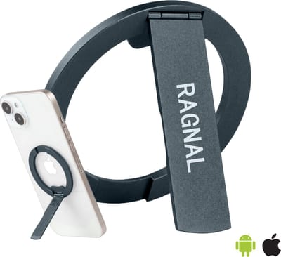 Ragnal - Magnetische telefoonhouder - 360 graden draaibaar - Compact design