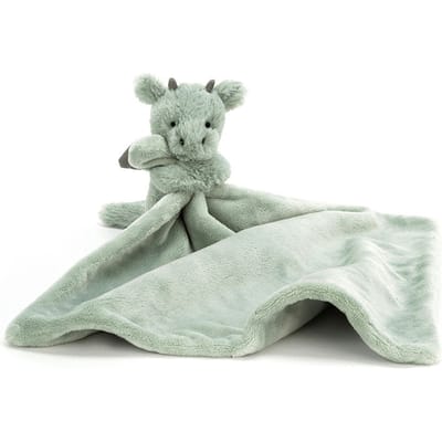 Jellycat knuffeldoekje en knuffel bashful dragon